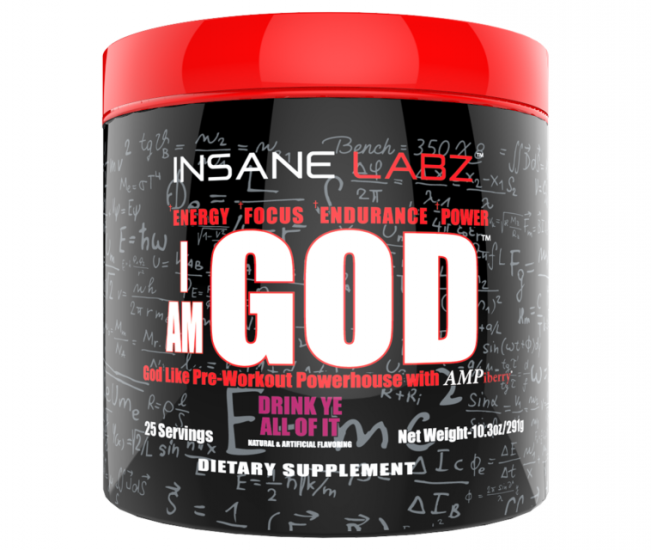 (image for) I AM GOD Preworkout by Insane Labz