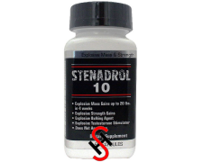 Stenadrol 10 (Methylstenbolone) 60 caps by D.N.A.