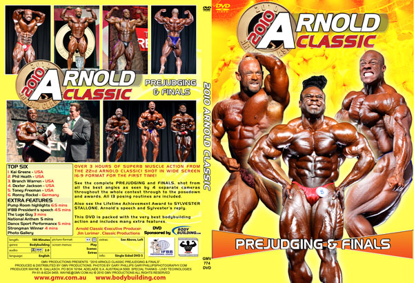 (image for) 2010 Arnold Classic Mens Prejudging and Finals DVD
