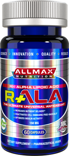 (image for) R(+) Alpha Lipoic Acid 60 caps by Allmax