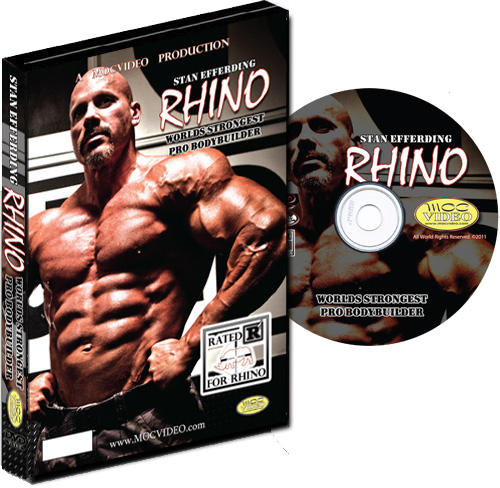 (image for) Stan Efferding RHINO - Worlds Strongest Pro Bodybuilder DVD - Click Image to Close