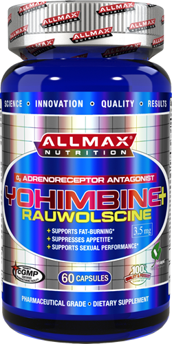 (image for) Yohimbine HCL + Rauwolscine 60 caps by Allmax